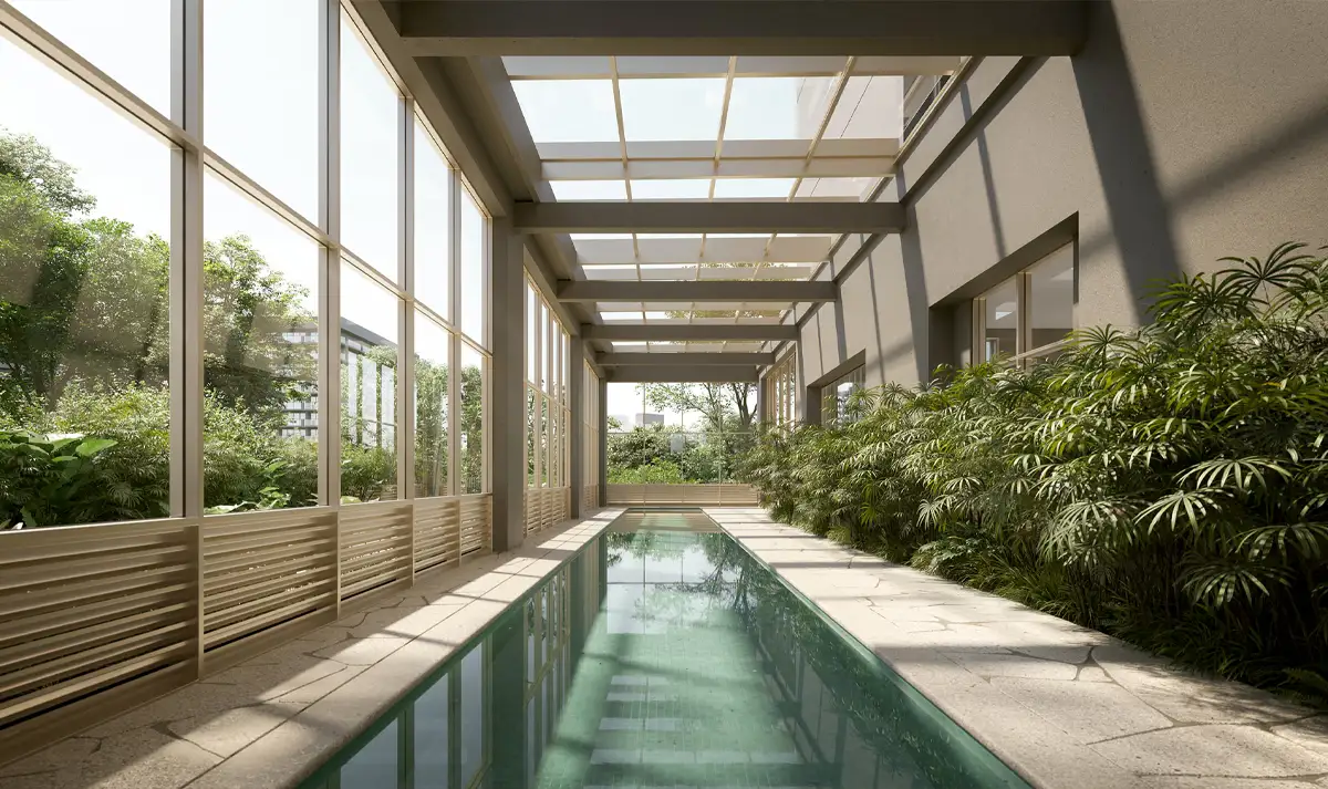 Piscina Raia Coberta